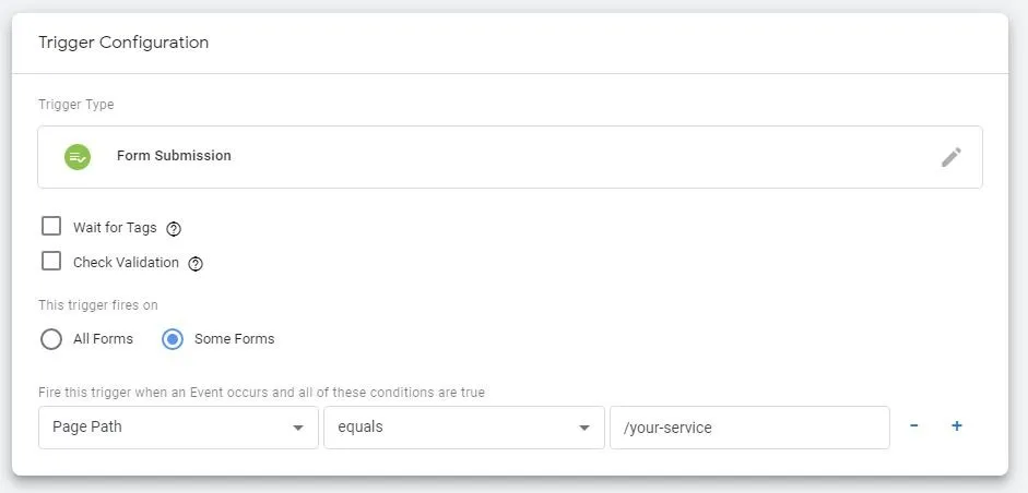 Google Tag Manager Form Submission