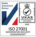 iso 27001 certified logo