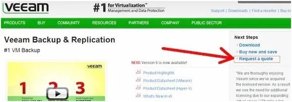 Veeam microcopy example