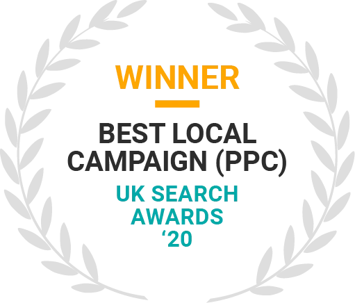 MRS Digital - WINNER at UK Search Awards 2020 - Best Local Campaign (PPC)