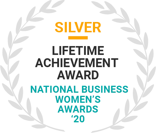 MRS Digital - SILVER at National Business Women’s Awards 2020/21 - Lifetime Achievement Award