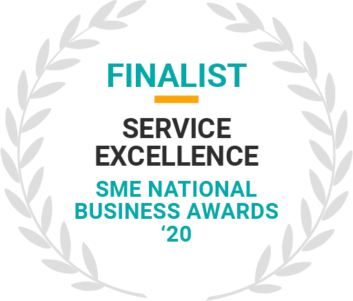 MRS Digital - FINALIST at National SME Awards 2020/21 - Service Excellence